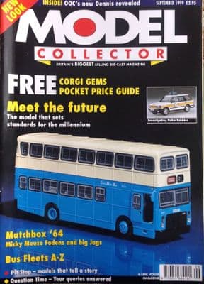 ORIGINAL MODEL COLLECTOR MAGAZINE September 1999