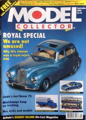 ORIGINAL MODEL COLLECTOR MAGAZINE September 2000