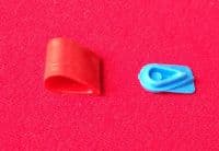 TRI-ANG Minic Waterline M704 SS United States Red Plastic Funnel with a Blue Cowl Top