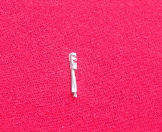 TRI-ANG Minic Waterline M704 SS United States Silver Plastic Radio Mast
