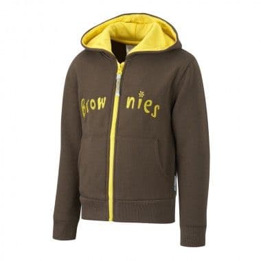 Brownie Hooded Zipper