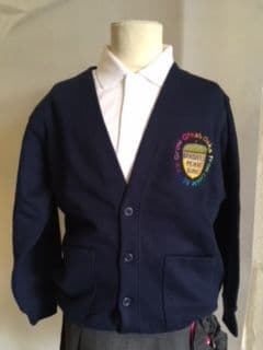 Navy Cardigan (Braishfield)
