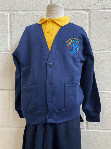 Navy Cardigan (Western)