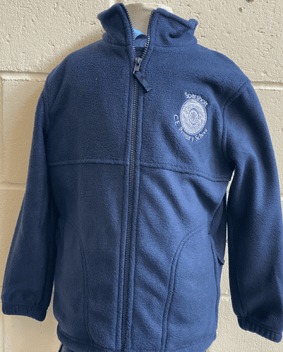 Navy Fleece (Sparsholt Primary)