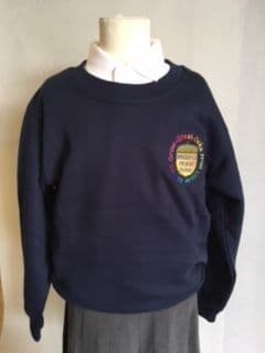 Navy Sweatshirt (Braishfield)