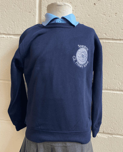 Navy Sweatshirt (Sparsholt Primary)