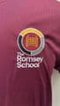 NEW Burgundy Romsey Unisex PE T Shirt