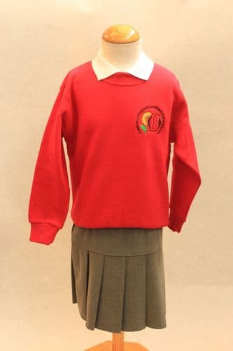 OLD Logo Red Sweatshirt