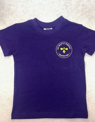 Purple Cotton T-Shirt (Beehive Nursery @ Barton Farm)