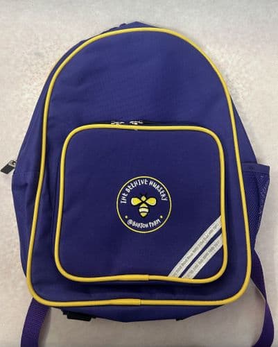 Purple Infant Back Pack (Beehive Nursery @ Barton Farm)