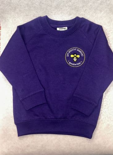 Purple Sweatshirt (Beehive Nursery @ Barton Farm)