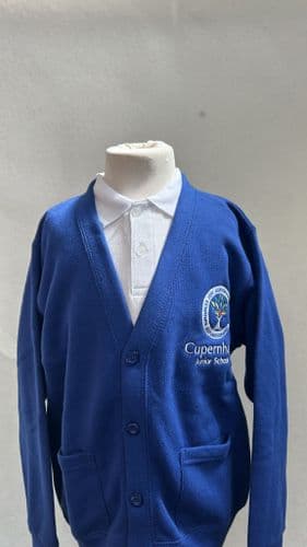 Royal Sweat Cardigan (Cupernham Junior School)