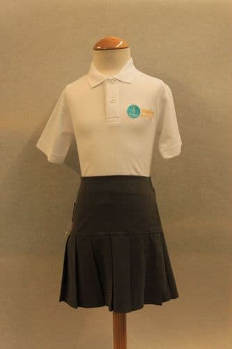 White Polo Shirt (Wellow)