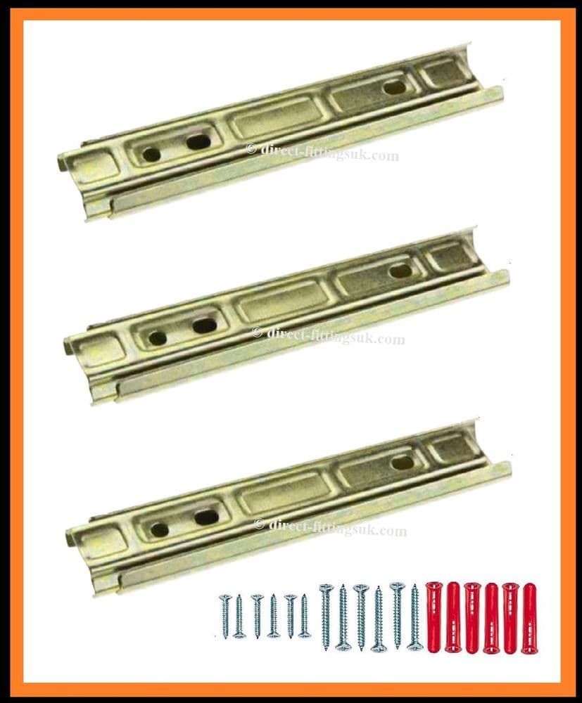 Set of 3, SUPERIOR Headboard Concealed wall/Panel fixing/Fitting