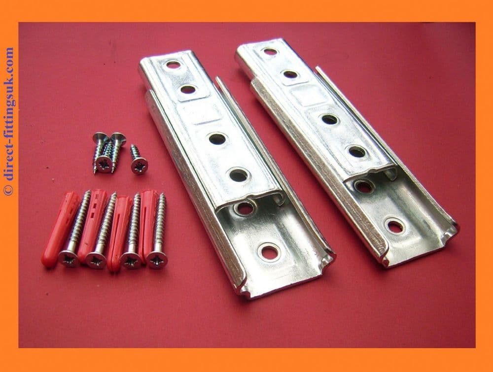 Headboard Concealed wall/Panel fixing/Fitting/fixing bracket.KIT W