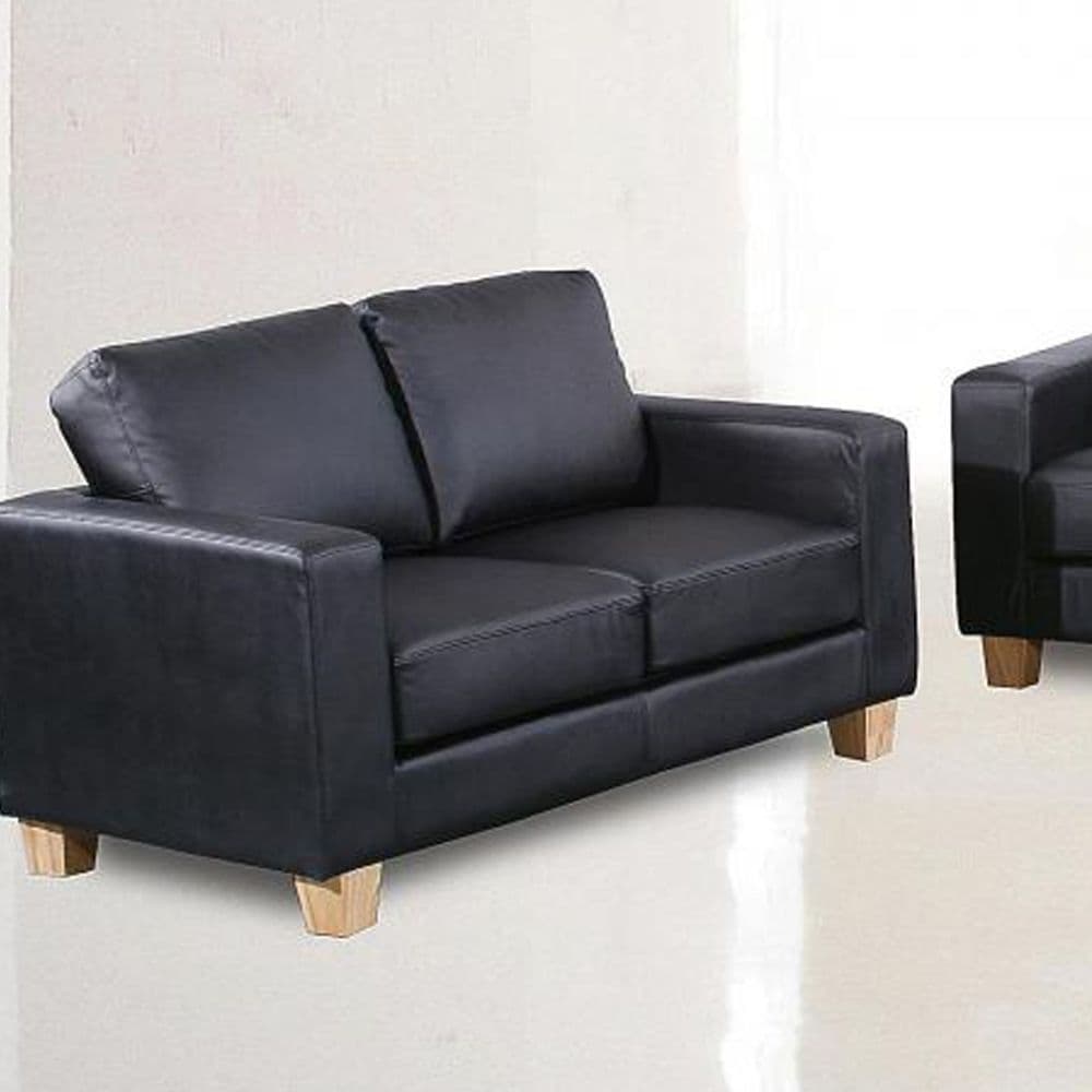 Chelsea Black 2 Seater