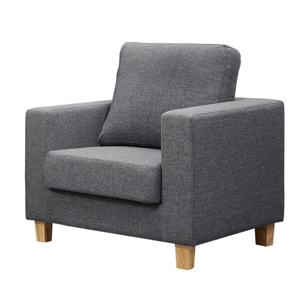 Chelsea Dark Grey 1 Seater