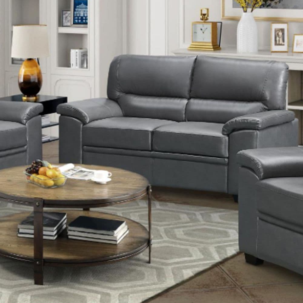 Roma 2 Seater Grey