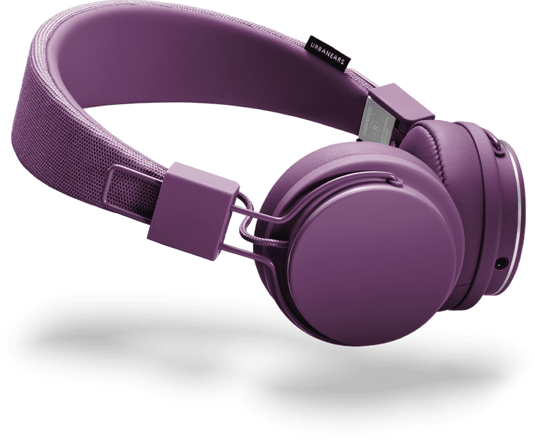 discountdiscs UrbanEars Plattan II Cosmos Purple Headphones