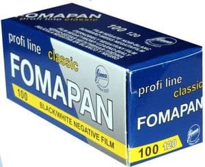 Fomapan Classic 100 120 Roll Black And White Camera Film