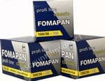Fomapan Classic 100 35mm 36 exp. Classic Black & White Camera Film  3  PACK SPECIAL