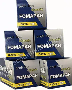 Fomapan Classic 100 35mm 36 exp. Classic Black & White Camera Film  5  PACK SPECIAL