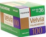 Fuji Velvia 100 iso 35mm 36 exp.Colour Slide Camera Film