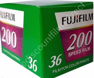 Fujifilm 200  200iso  36 exposure Colour Print Camera Film