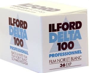 Ilford Delta 100 iso  36 exposure Black & White Camera Film