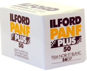 Ilford Pan F 50 iso 36 exposure Black & White Camera Film