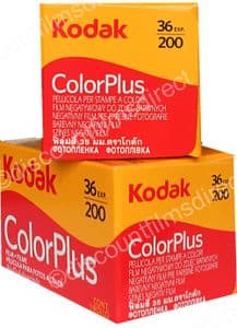 Kodak Color Plus 200 iso 36 exposure Colour Print Camera Film 2 PACK SPECIAL