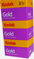 Kodak Gold 200 iso 35mm 36 exposure Colour Print Camera Film 3 PACK SPECIAL