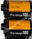 Kodak Pro Image 100 35mm 36 exposure Colour Print Camera Film  2 Films