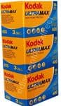 Kodak UltraMax  400 iso  35mm 36 exposure Colour Print Camera  Film  3 PACK SPECIAL