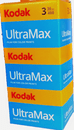 Kodak UltraMax  400 iso  35mm 36 exposure Colour Print Camera  Film  3 PACK SPECIAL