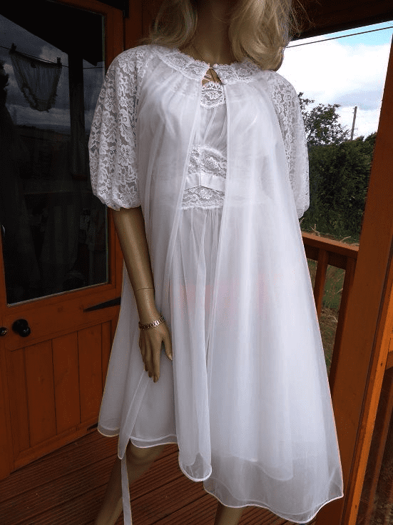 Chiffon nightdress sales