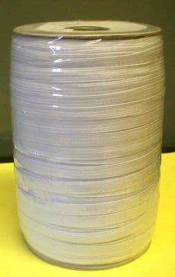 10 Cord Elastic. 8mm.  Black & White.  200 metres