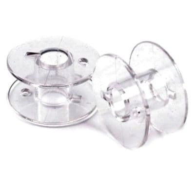 15k75118  Plastic Sewing Machine Bobbins. Pack of 10