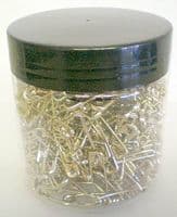 54785 Nickel Plated Steel Safety  Pins - Bunches Asst | M. Courts Ltd