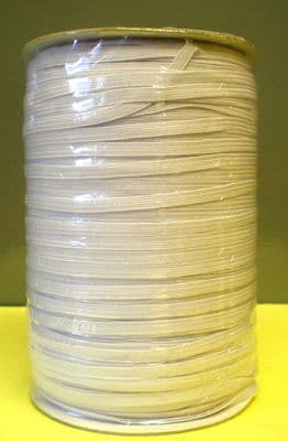 6 Cord  Elastic. 5mm. Black & White. 250 metres