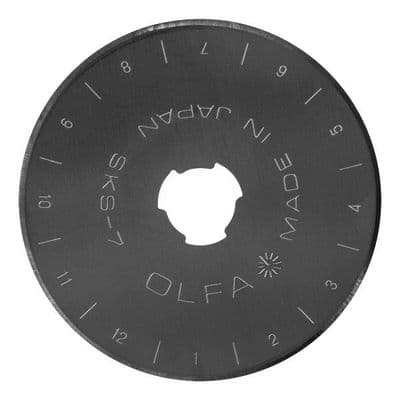 63071 Olfa Spare Blades Medium. 45mm.