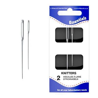 70201 Knitters Hand Needles 14/18. 2 per wallet, 5 wallets Per Pack