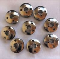 75088 66k  Metal Sewing Machine Bobbins | M. Courts Ltd