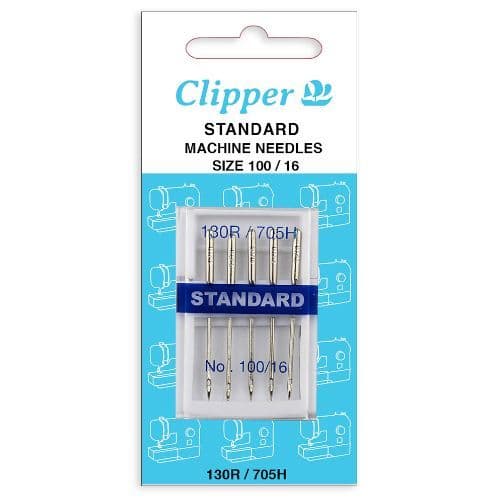 75210 Clipper Standard Machine Needles Size 100/16 |M. Courts Ltd