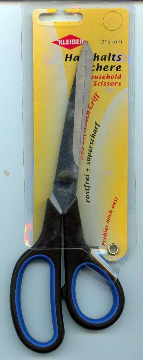 920-92 Household Scissors. 215mm. One pair | M Courts Ltd