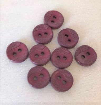 Clearance Buttons K428/18L. Mauve. 100 Buttons