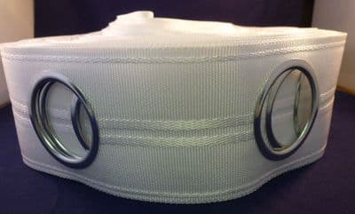 Curtain Eyelet Tape. 75mm. 25 Metres