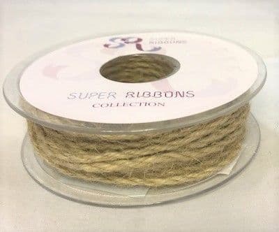 Hessian Cord.   3mm.  20 metres
