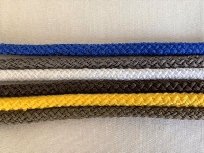 K221 4mm Acrylic Cord. 4mm.  11 Colours. 100 metres