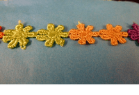 Multi Colour Guipure Trimming | M. Courts Ltd